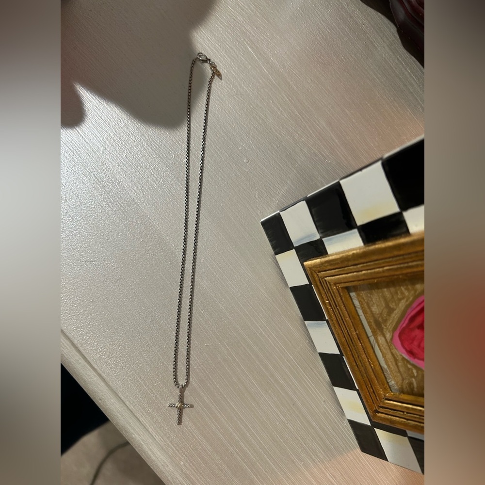 David Yurman X Cross Necklace